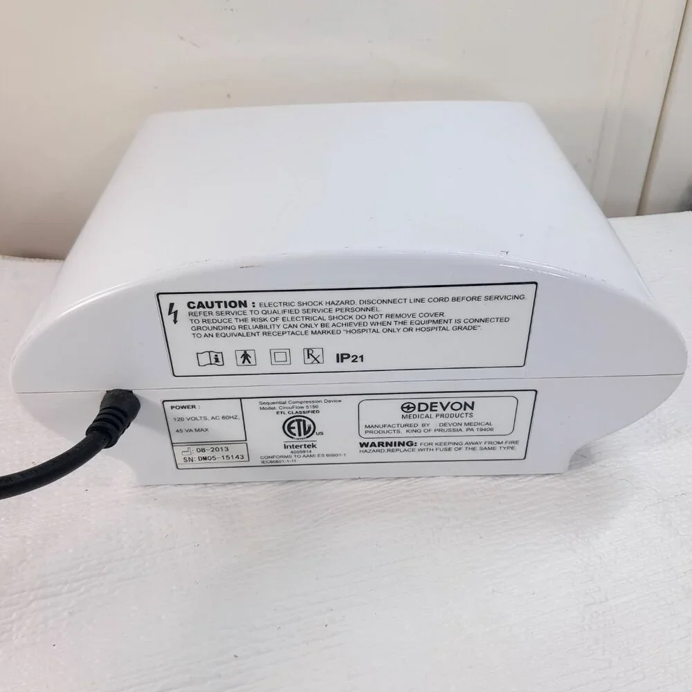 Devon Circu Flow Model 5150 Sequential Compression‎ device CircuFlow WORKS